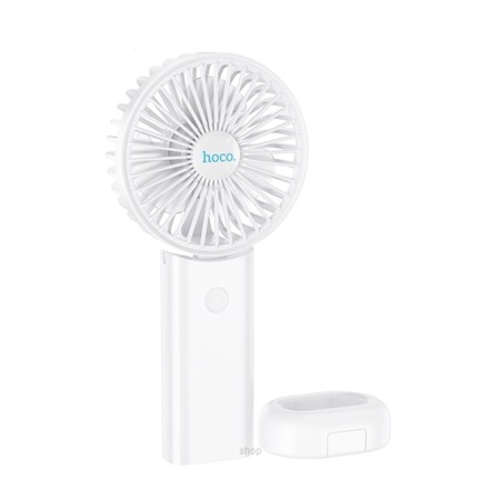 Ventilator Pliabil pentru Birou cu Suport Telefon - Hoco (F15) - White