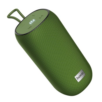 Boxa Wireless BT 5.0, FM, Card TF, Disk U, TWS, USB, 5W, 1200mAh - Hoco Sonar (HC10) - Army Green