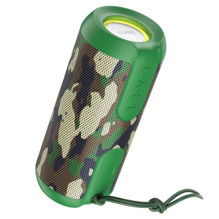 Boxa Wireless BT 5.1, FM, Card TF, Disk U, Lumini RGB, 10W, 1200mAh - Hoco Artistic Sports (BS48) - Camouflage