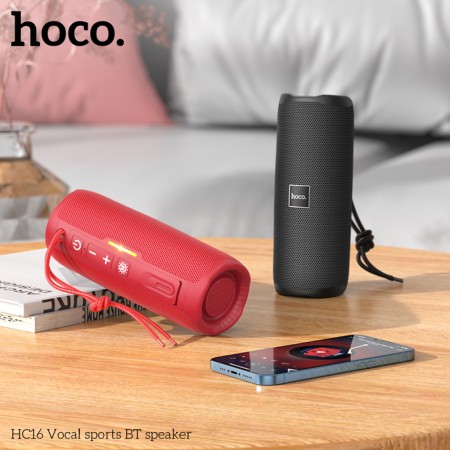 Boxa Portabila Bluetooth 5.3, 10W - Hoco Vocal (HC16) - Pink