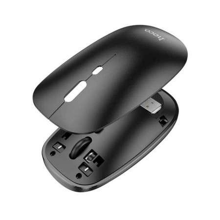 Mouse Wireless 2.4G, 800/1200/1600 DPI - Hoco (GM15) - Black