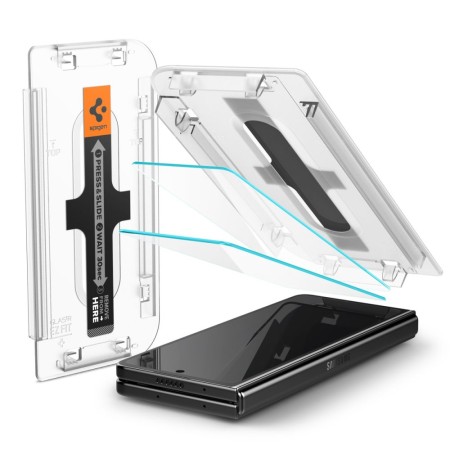 Folie pentru Samsung Galaxy Z Fold5 (set 2) - Spigen Glas.TR EZ FIT - Clear