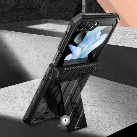 Husa pentru Samsung Galaxy Z Flip5 - Supcase Unicorn Beetle Pro - Black