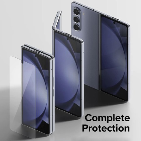 Folie pentru Samsung Galaxy Z Fold5 - Ringke Cover Display Tempered Glass - Clear