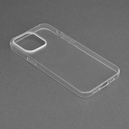 Husa pentru iPhone 15 Pro Max - Techsuit Clear Silicone - Transparent