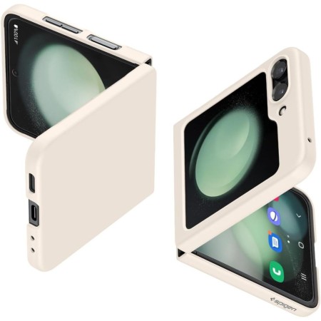 Husa pentru Samsung Galaxy Z Flip5 - Spigen Air Skin - Pearled Ivory