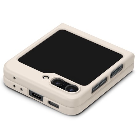 Husa pentru Samsung Galaxy Z Flip5 - Spigen Air Skin - Pearled Ivory