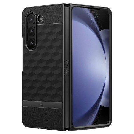 Husa pentru Samsung Galaxy Z Fold5 - Spigen Caseology Parallax - Matte Black