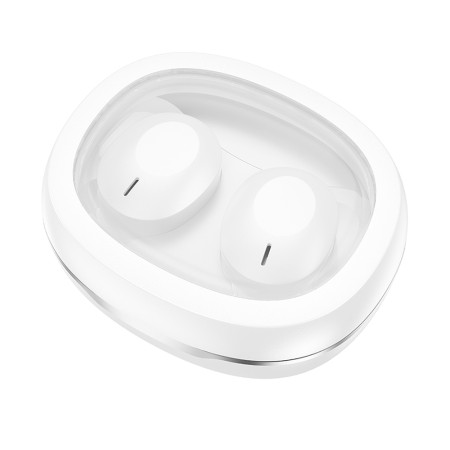 Casti Bluetooth TWS cu Carcasa Transparenta si Display Digital - Hoco (EQ3) - White