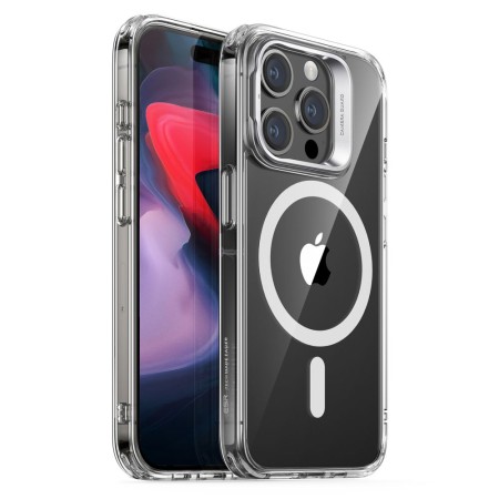 Husa pentru iPhone 15 Pro - ESR Classic Hybrid HaloLock Kickstand - Clear