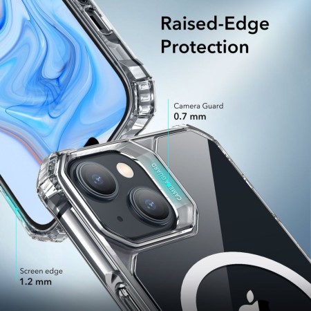 Husa pentru iPhone 15 Plus - ESR Air Armor HaloLock - Clear