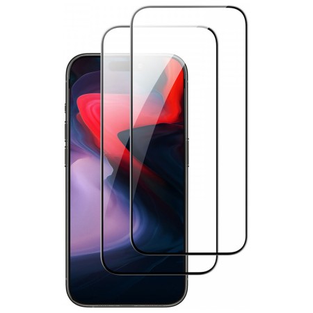 Folie pentru iPhone 15 Pro Max (set 2) - ESR Tempered Glass - Black