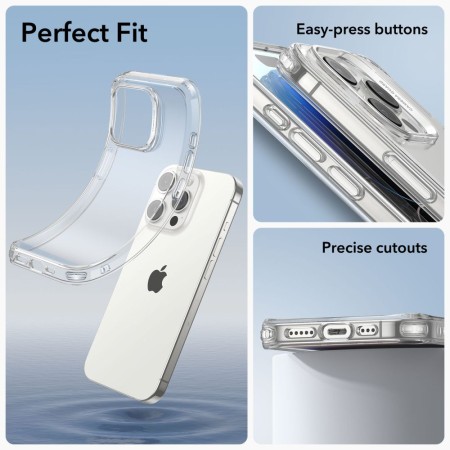 Husa pentru iPhone 15 Pro Max - ESR Project Zero - Clear