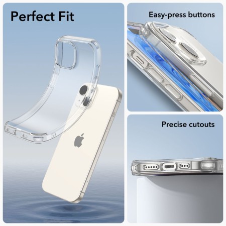 Husa pentru iPhone 15 - ESR Project Zero - Clear