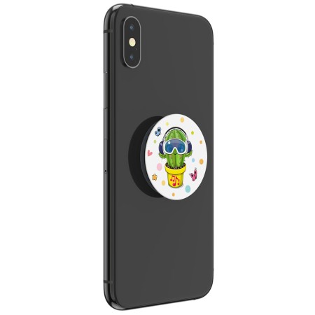 Suport pentru Telefon - Popsockets PopGrip - Basic Cool Cactus