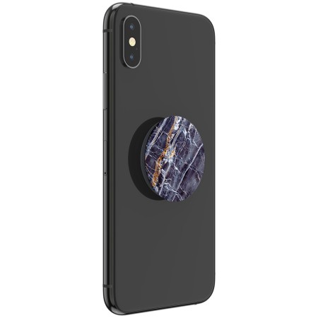 Suport pentru Telefon - Popsockets PopGrip - Basic Gold On Dark Marble