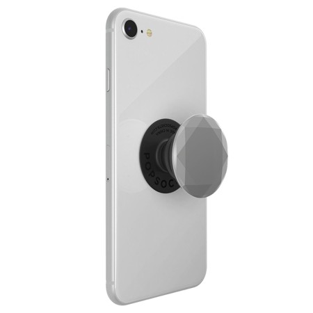 Suport pentru telefon - Popsockets PopGrip - Metallic Diamond Silver