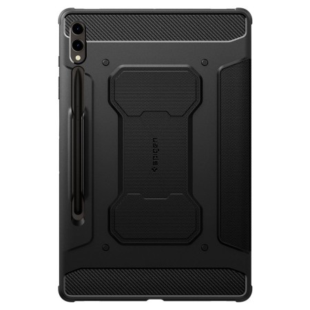 Husa pentru Samsung Galaxy Tab S9 Plus - Spigen Rugged Armor Pro - Black