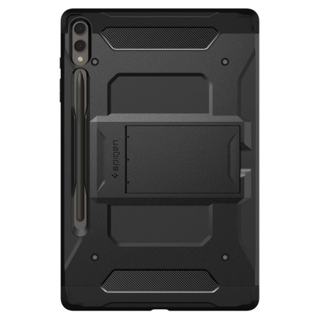 Husa pentru Samsung Galaxy Tab S9 Plus - Spigen Tough Armor Pro - Black