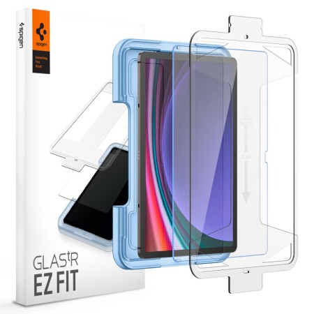 Folie pentru Samsung Galaxy Tab S8 Ultra / S9 Ultra - Spigen Glas.TR EZ FIT - Clear