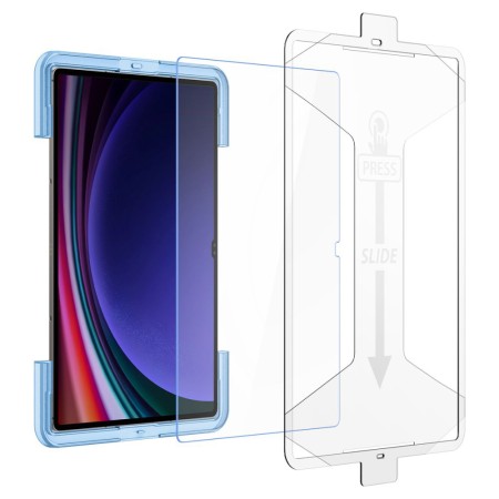 Folie pentru Samsung Galaxy Tab S9 Plus - Spigen Glas.TR EZ FIT - Clear