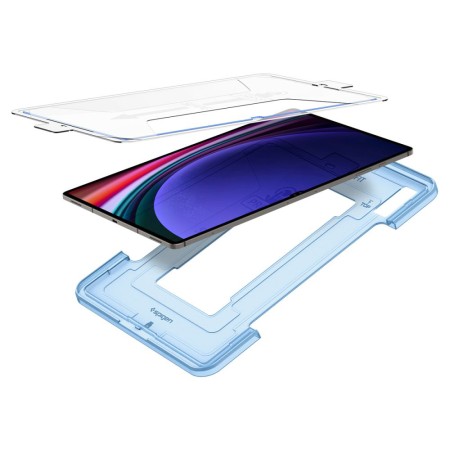 Folie pentru Samsung Galaxy Tab S9 Plus - Spigen Glas.TR EZ FIT - Clear