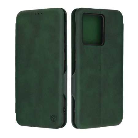 Husa pentru Motorola Edge 40 Pro Techsuit Safe Wallet Plus, Green