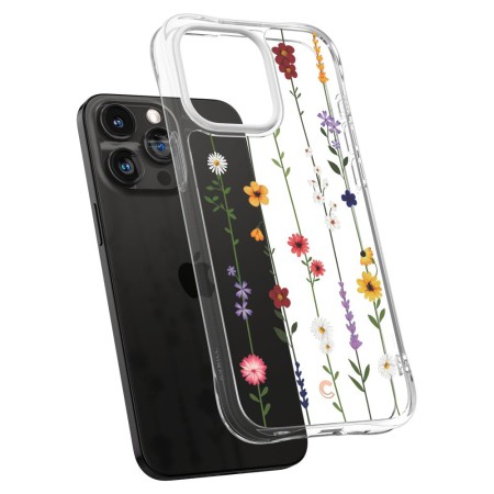 Husa pentru iPhone 15 Pro - Spigen Cyrill Cecile - Flower Garden