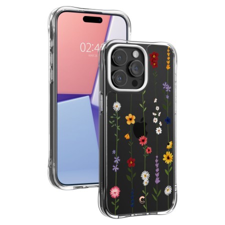 Husa pentru iPhone 15 Pro - Spigen Cyrill Cecile - Flower Garden