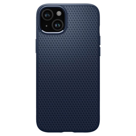 Husa pentru iPhone 15 - Spigen Liquid Air - Navy Blue