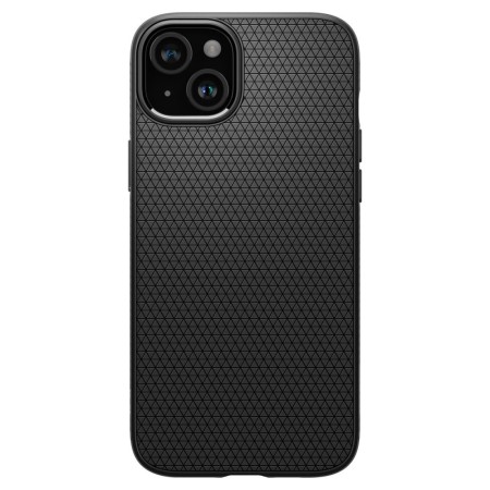 Husa pentru iPhone 15 Plus - Spigen Liquid Air - Matte Black