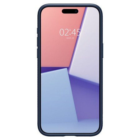 Husa pentru iPhone 15 Pro - Spigen Liquid Air - Navy Blue