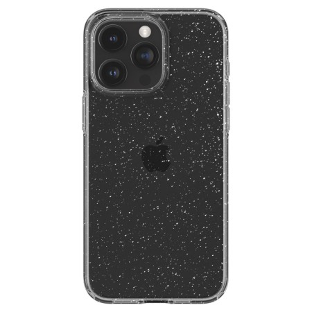 Huse pentru iPhone 15 Pro - Spigen Liquid Crystal Glitter - Crystal Quartz