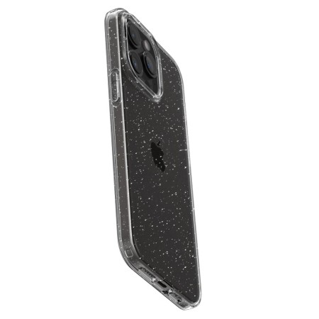 Huse pentru iPhone 15 Pro Max - Spigen Liquid Crystal Glitter - Crystal Quartz