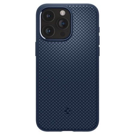 Husa pentru iPhone 15 Pro - Spigen Mag Armor - Navy Blue