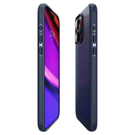 Husa pentru iPhone 15 Pro - Spigen Mag Armor - Navy Blue