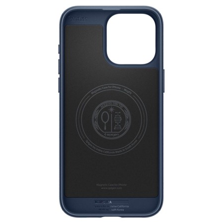 Husa pentru iPhone 15 Pro - Spigen Mag Armor - Navy Blue