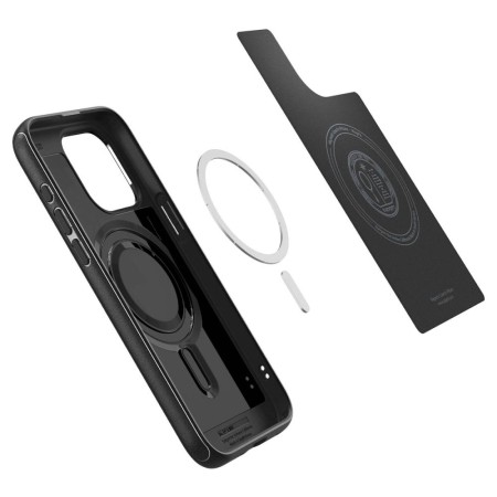 Husa pentru iPhone 15 Pro Max - Spigen Mag Armor - Matte Black