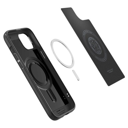 Husa pentru iPhone 15 Plus - Spigen Mag Armor - Matte Black