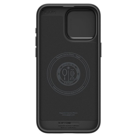 Husa iPhone 15 Pro - Spigen Optik Armor - Black