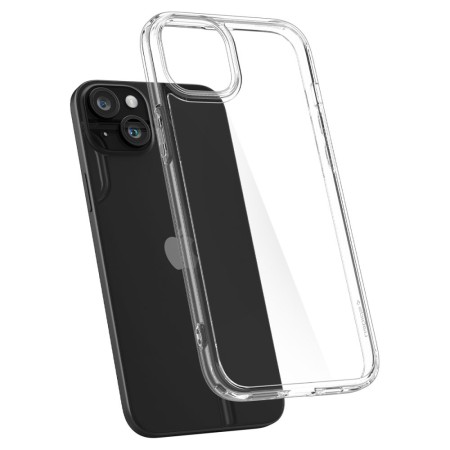 Husa pentru iPhone 15 - Spigen Ultra Hybrid - Clear