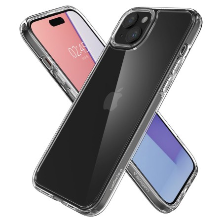 Husa pentru iPhone 15 - Spigen Ultra Hybrid - Clear