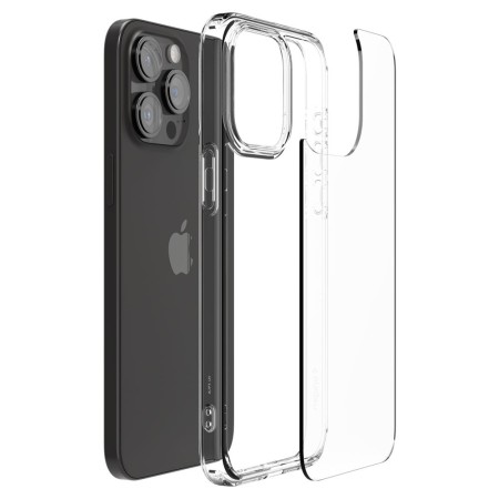 Husa pentru iPhone 15 Pro - Spigen Ultra Hybrid - Clear