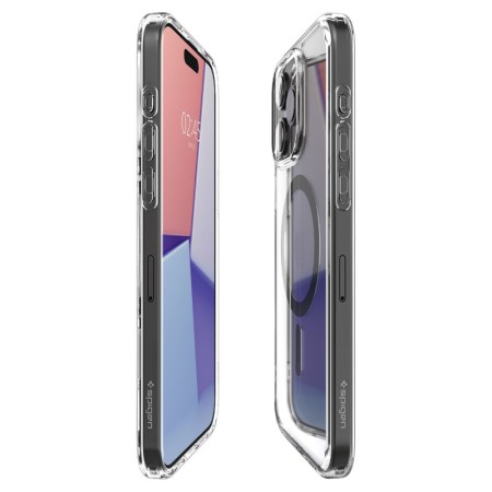 Husa pentru iPhone 15 Pro - Spigen Ultra Hybrid MagSafe - Graphite