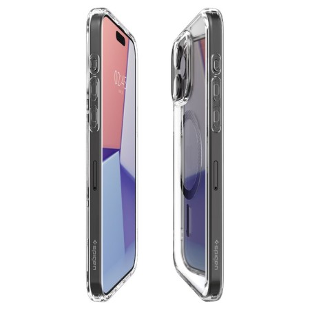 Husa pentru iPhone 15 Pro - Spigen Ultra Hybrid MagSafe - Carbon Fiber