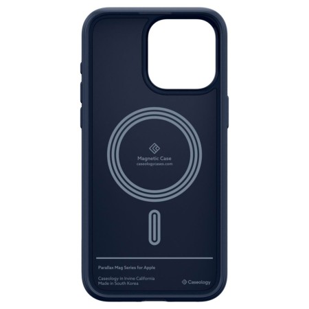 Husa pentru iPhone 15 Pro Max - Spigen Caseology Parallax MagSafe - Midnight Blue