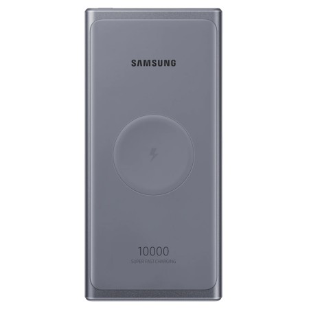 Samsung - Original Power Bank (EB-U3300XJEGEU) - Wireless Charging, 2xType-C, 10000mAh, 25W, 3A - Dark Gray (Blister Packing)