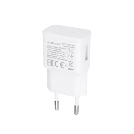 Samsung - Wall Charger (EP-TA50EWE) - USB, Fast Charger, 1.55A - White (Bulk Packing)