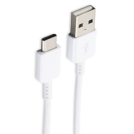 Cablu de Date USB Type-C, 3A, 1.2m - Samsung (EP-DN930CWE) - White (Bulk Packing)