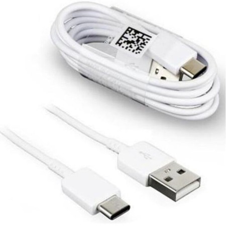 Cablu de Date USB Type-C, 3A, 1.2m - Samsung (EP-DN930CWE) - White (Bulk Packing)